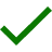 Confirmation check icon